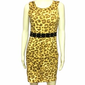 Kardashian Kollection Cheetah Print Dress Size XS